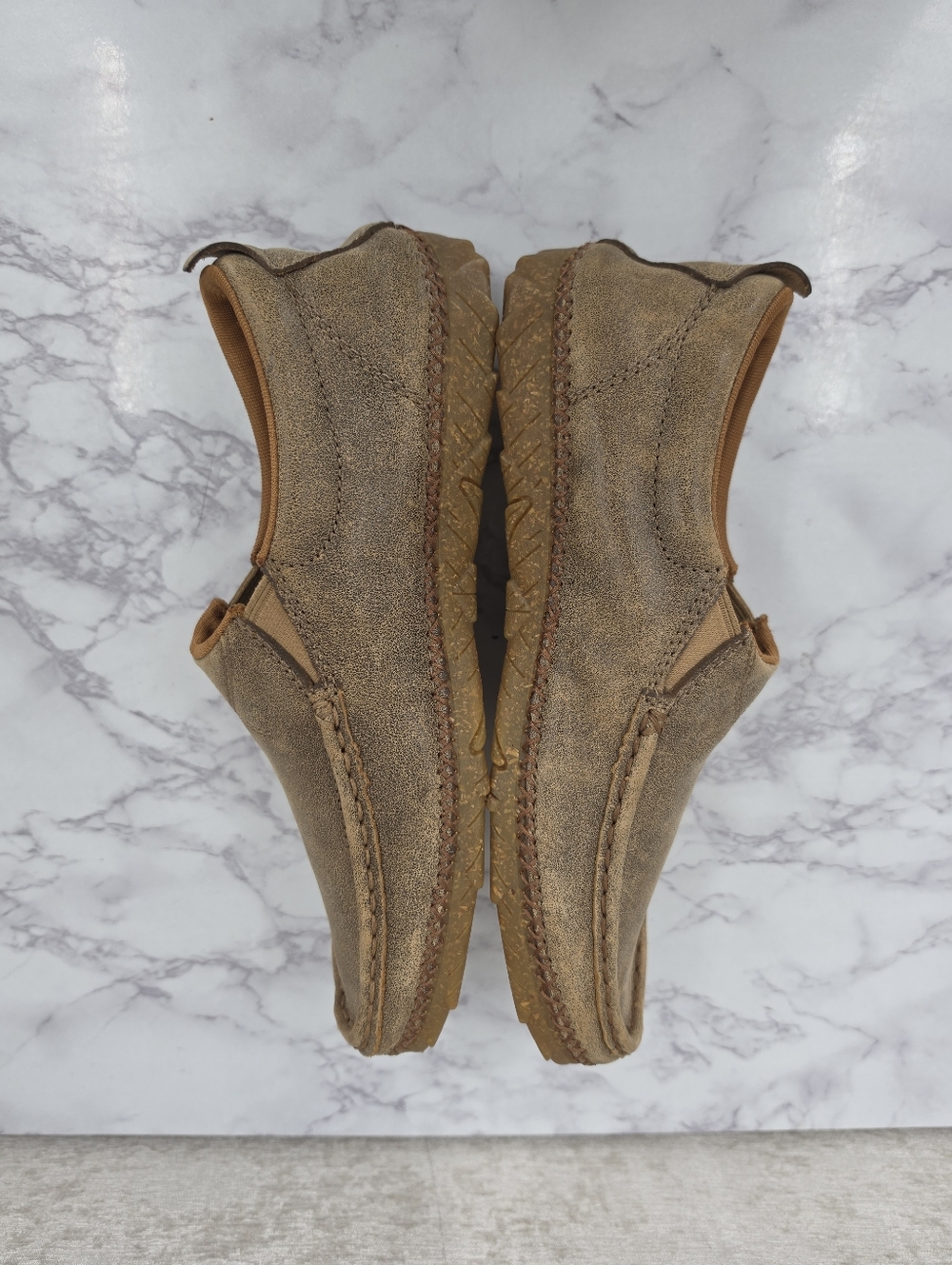 Twisted X Slip-On Driving Mocs with CellStretch for Men Shoes Loafers - Picture 5 of 10